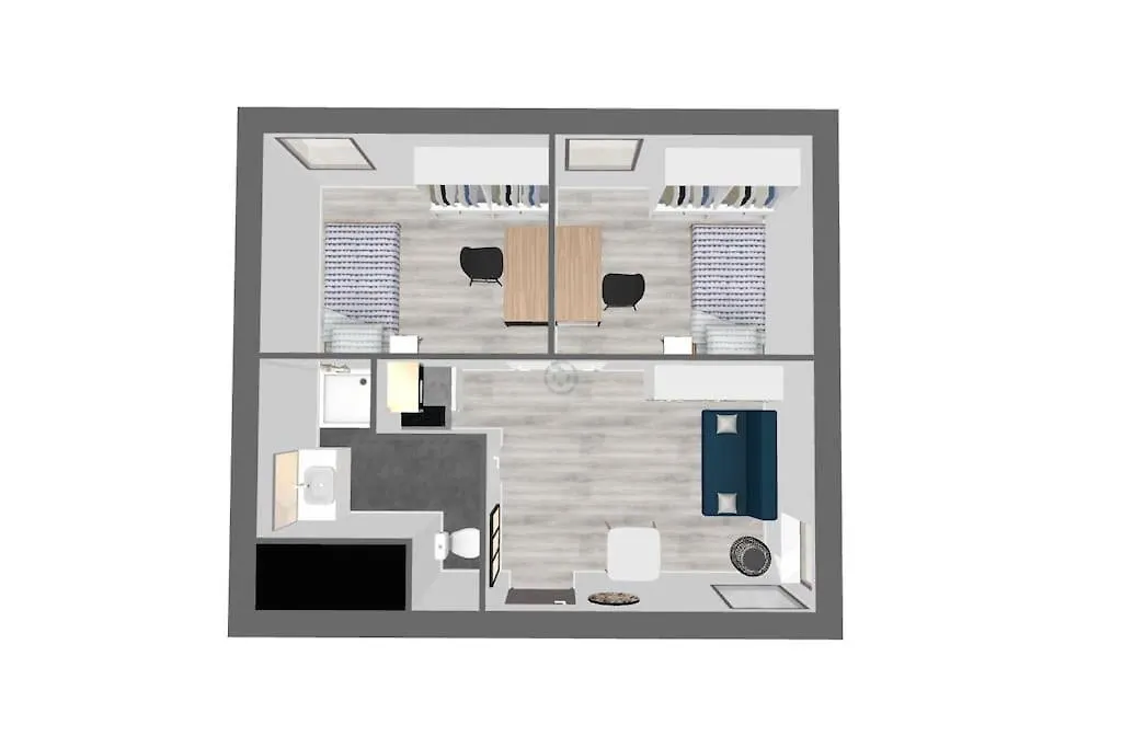 Apartment Appt 30M² Rdc Lorient Universites Neuf Tout Equipe